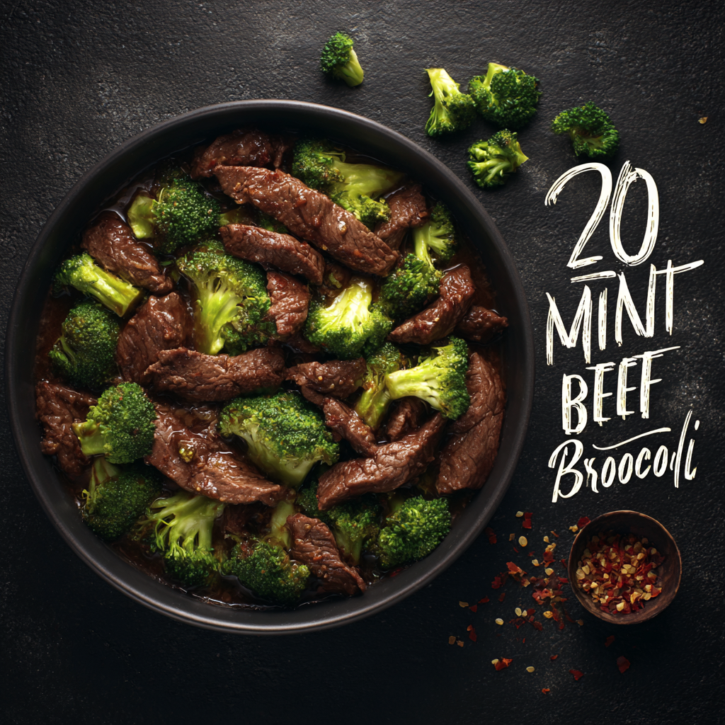 20 Minute Beef and Broccoli