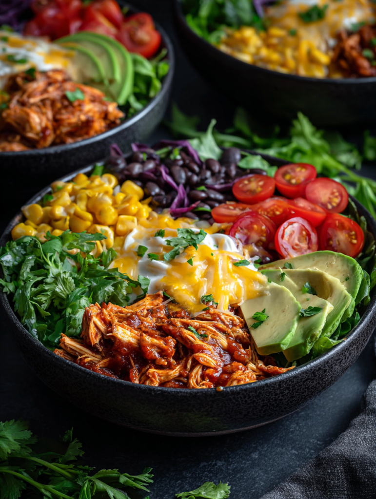 Chicken Enchilada Bowls recipe