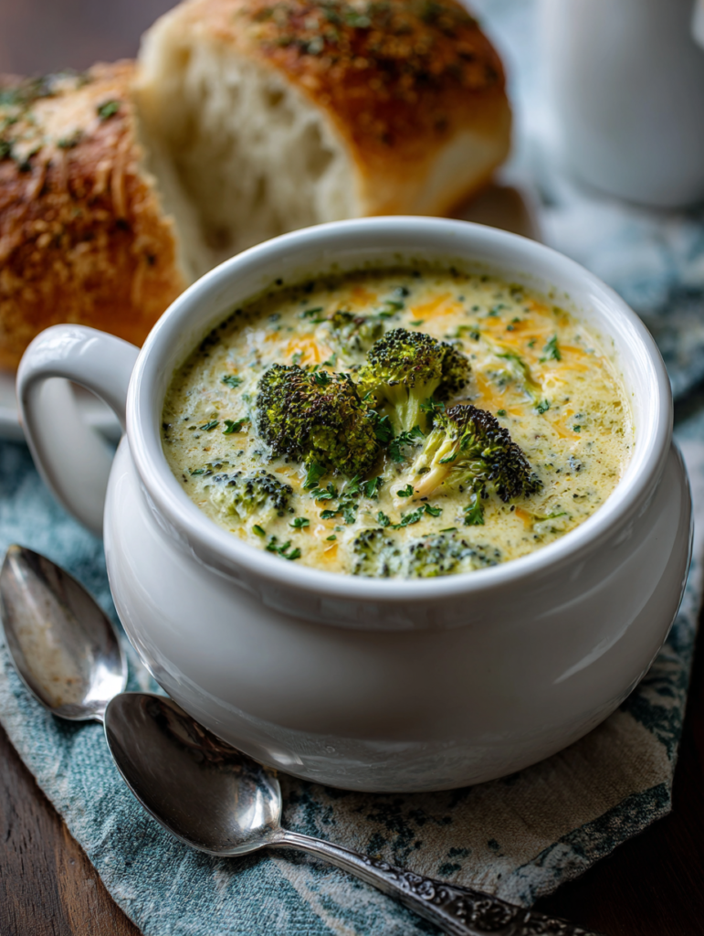 High Protein Broccoli Soup,