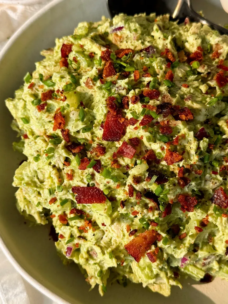 low card chicken salad