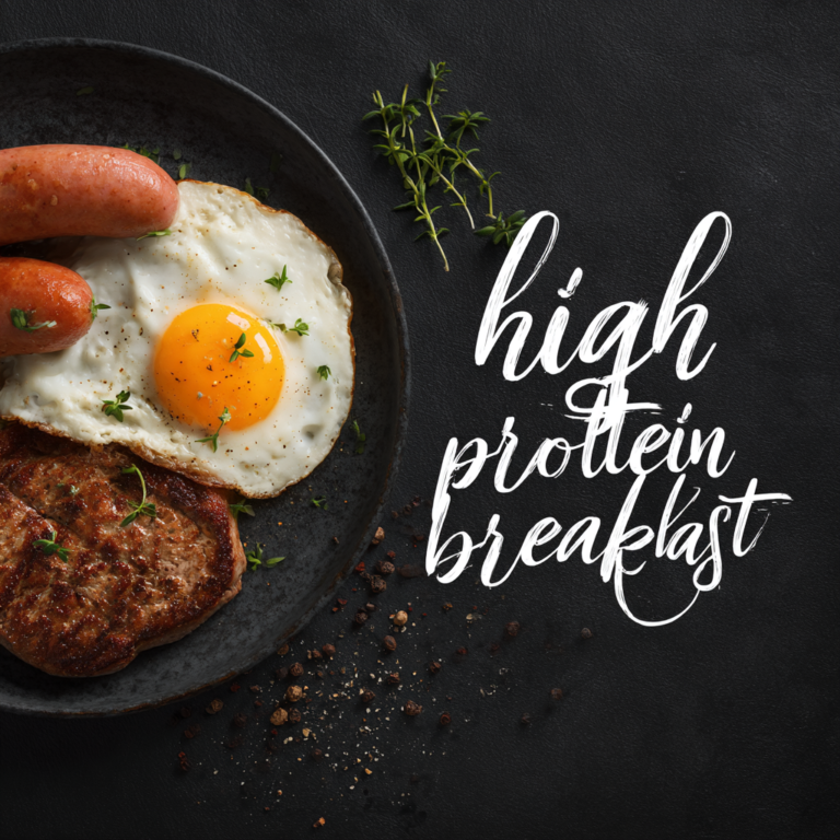 high protein breakfast