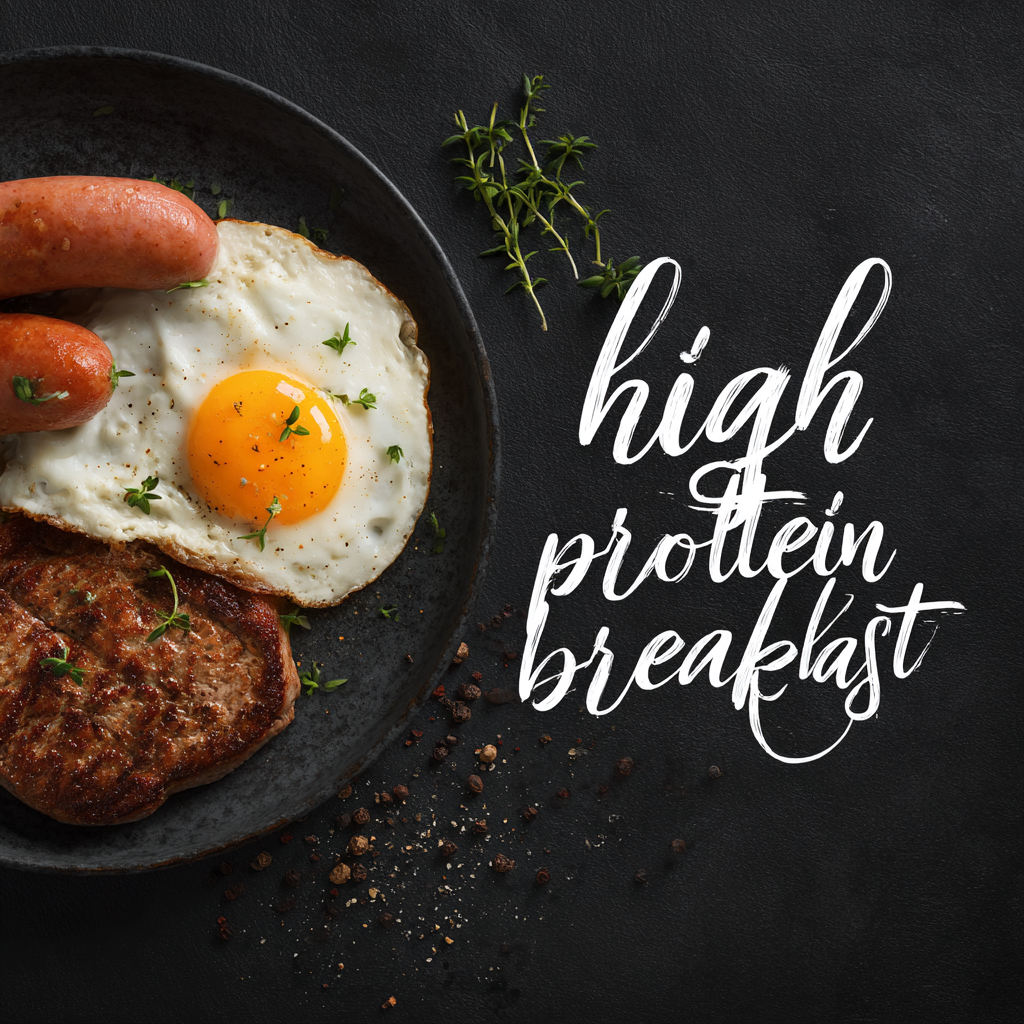 high protein breakfast
