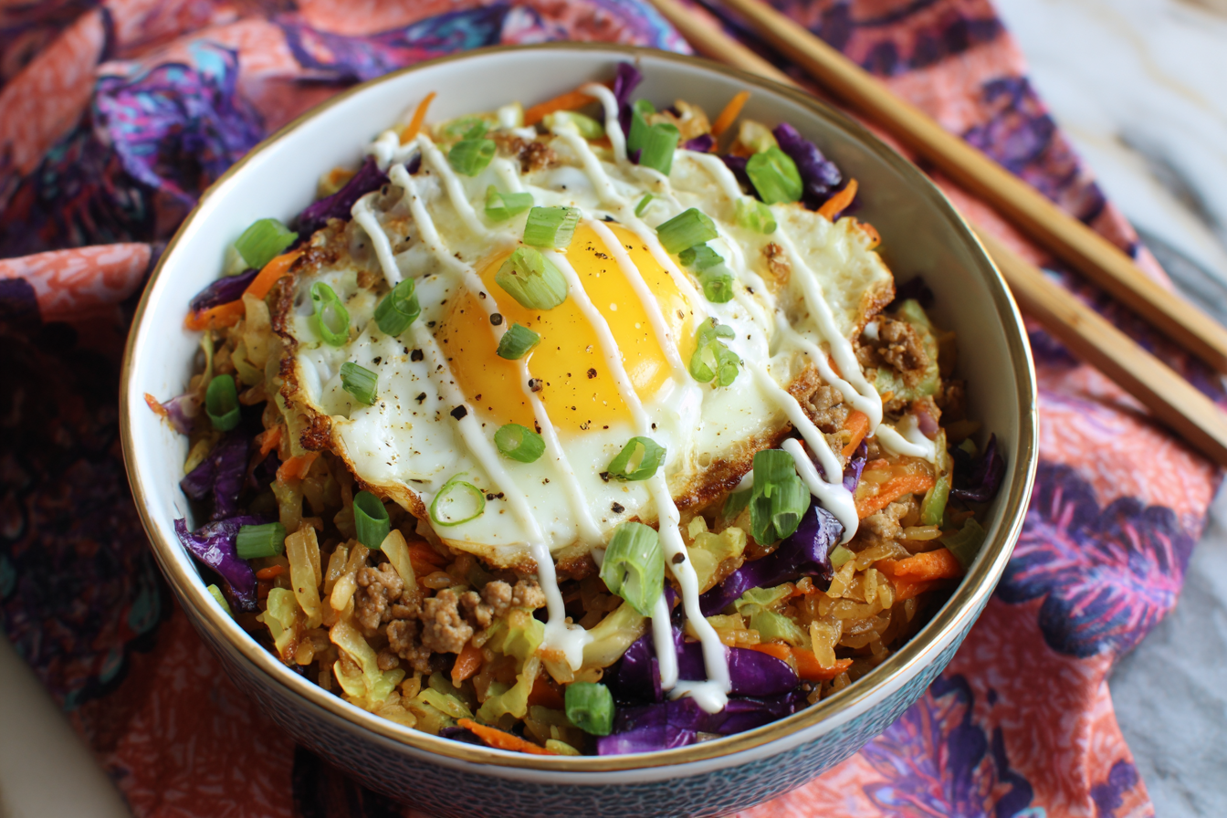 Easy Egg Roll in a Bowl