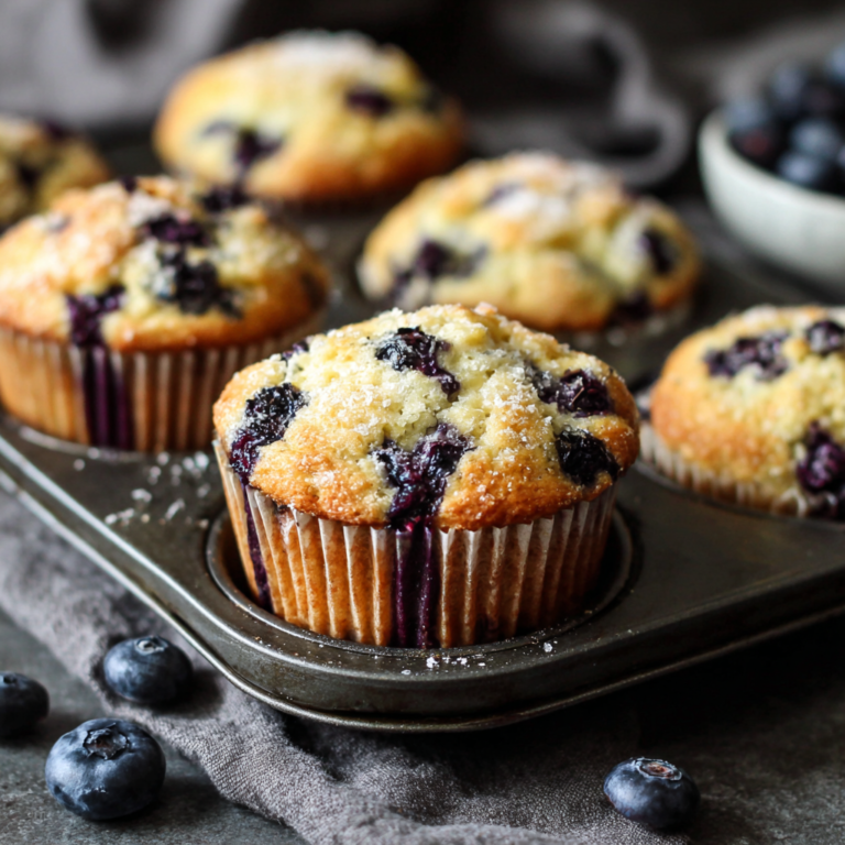 Best Greek Yogurt Blueberry Muffins