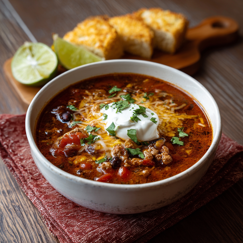 Keto Taco soup