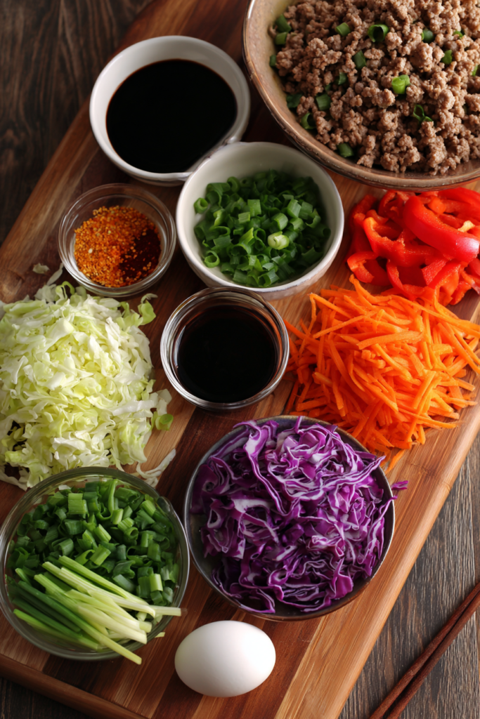 Healthy Egg Roll Ingredients