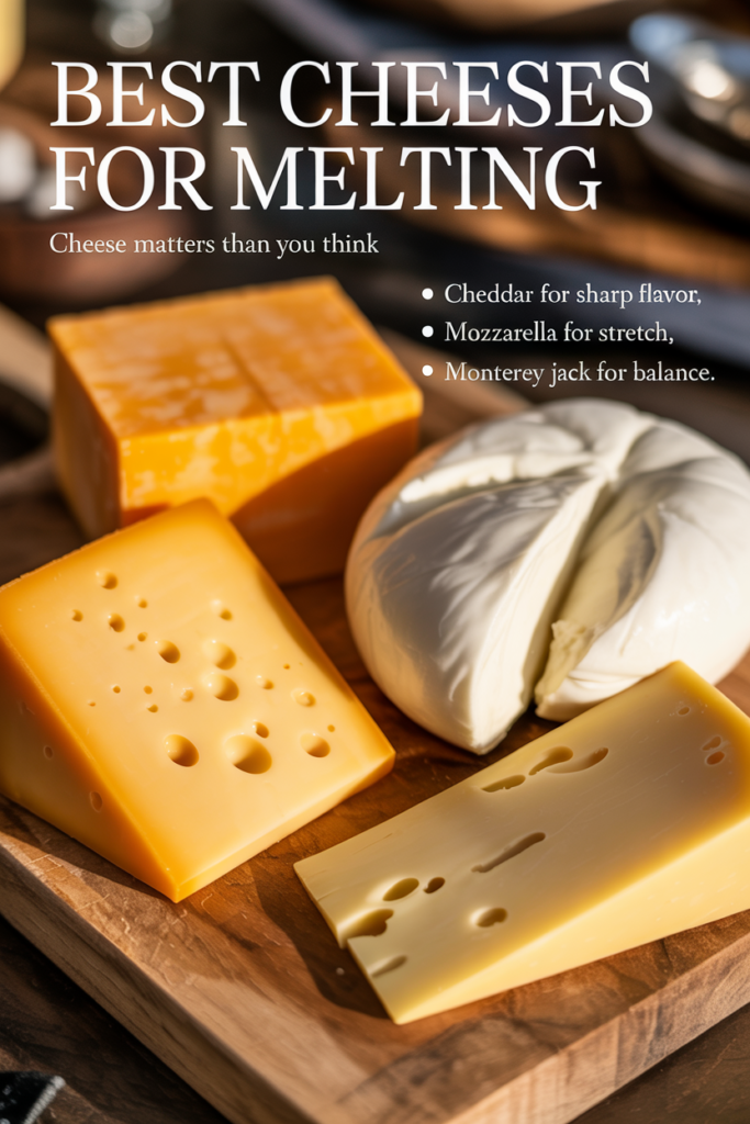 best melting cheese