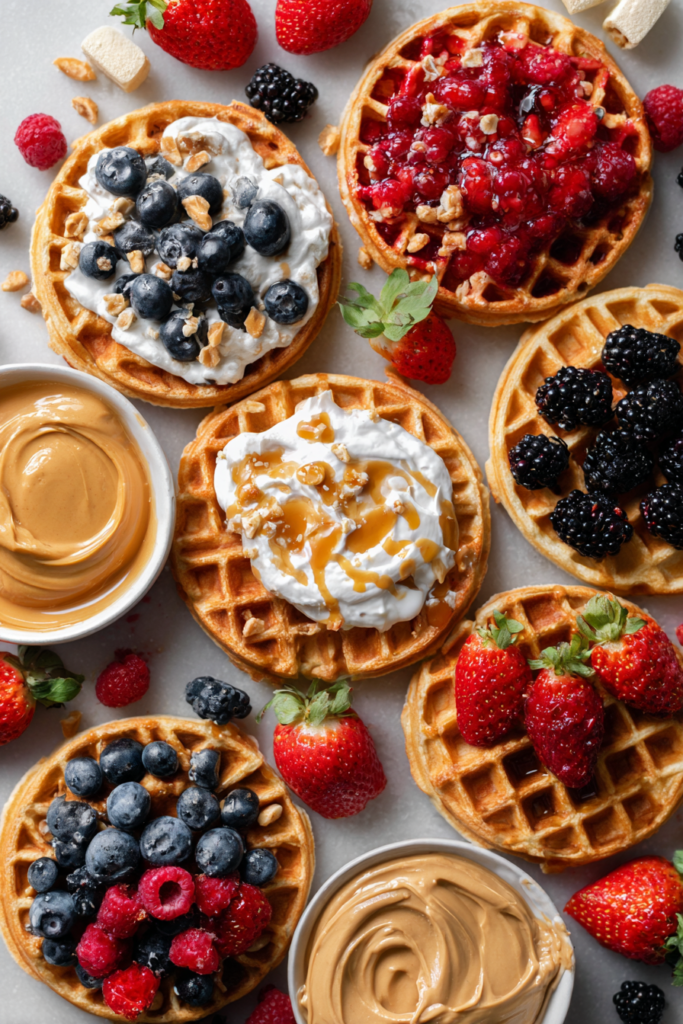 topping ideas for protein waffles
