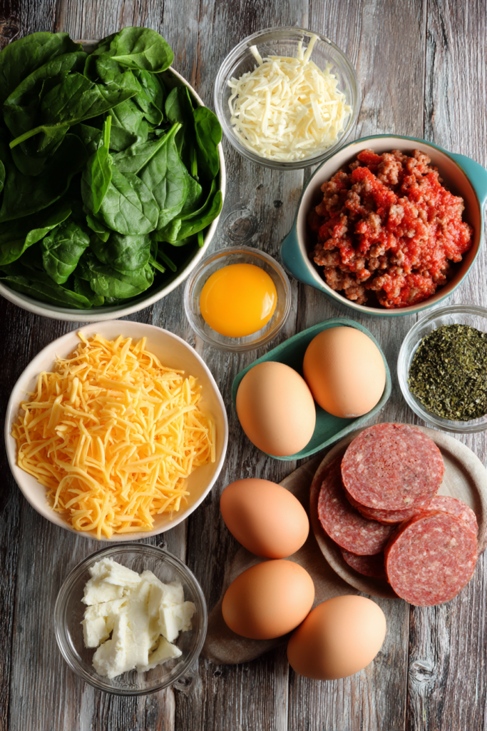 keto breakfast casserole ingredients