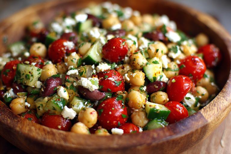 mediterranean chickpea salad