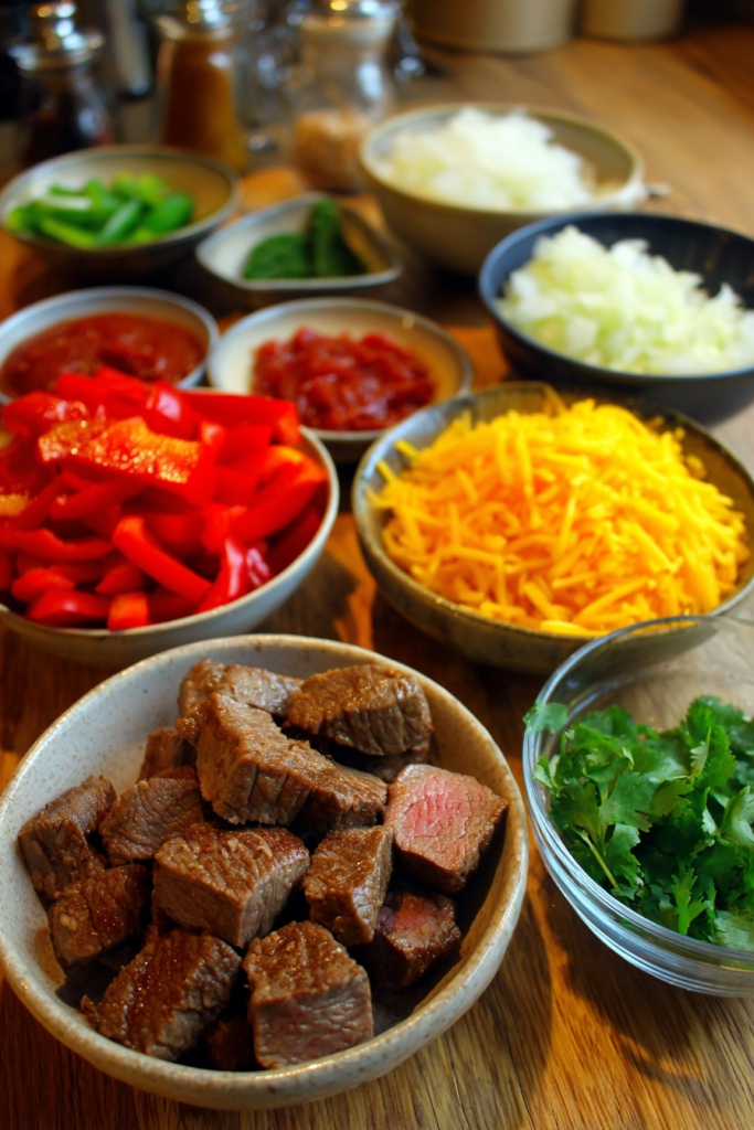 How to make protein based steak dinner