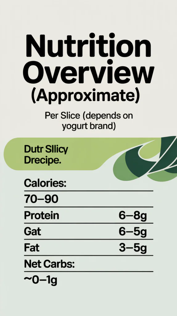 yogurt bread nutrition facts