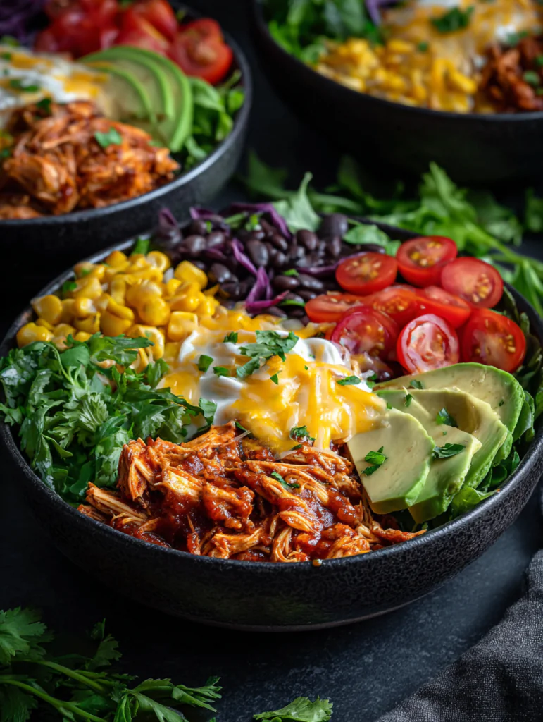 Chicken Enchilada Bowls recipe