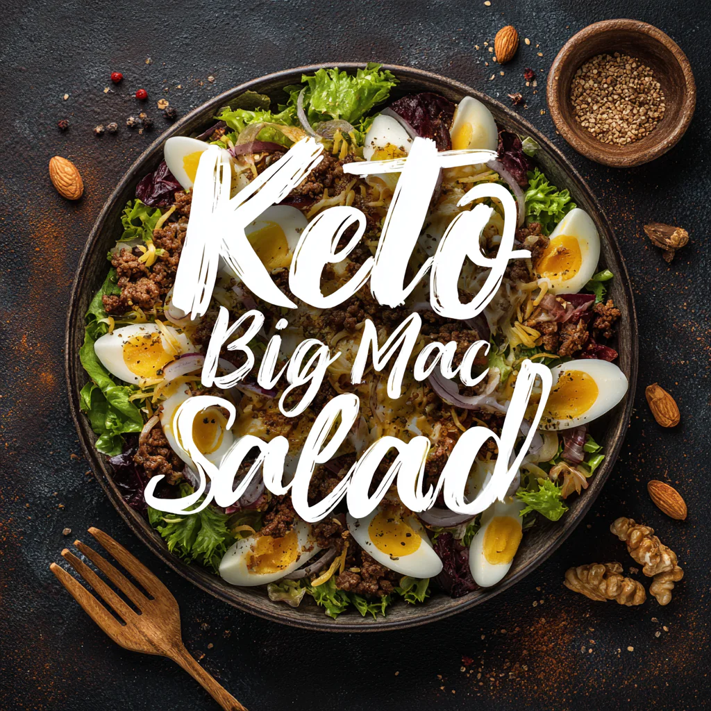Keto Big Mac Salad