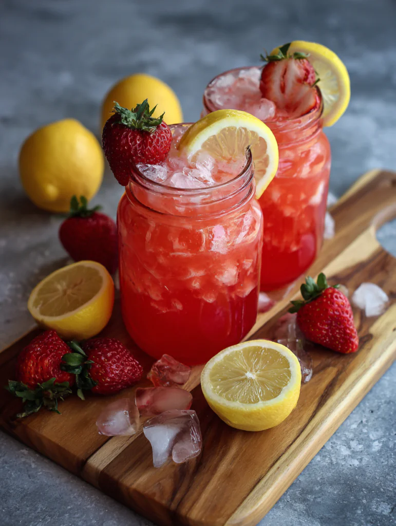 Strawberry Pink Lemonade recipe