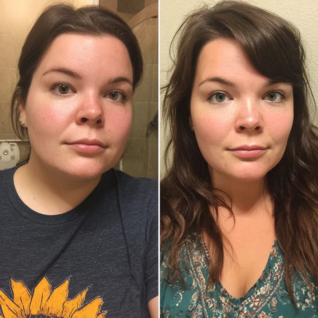 does losing weight change your face shape