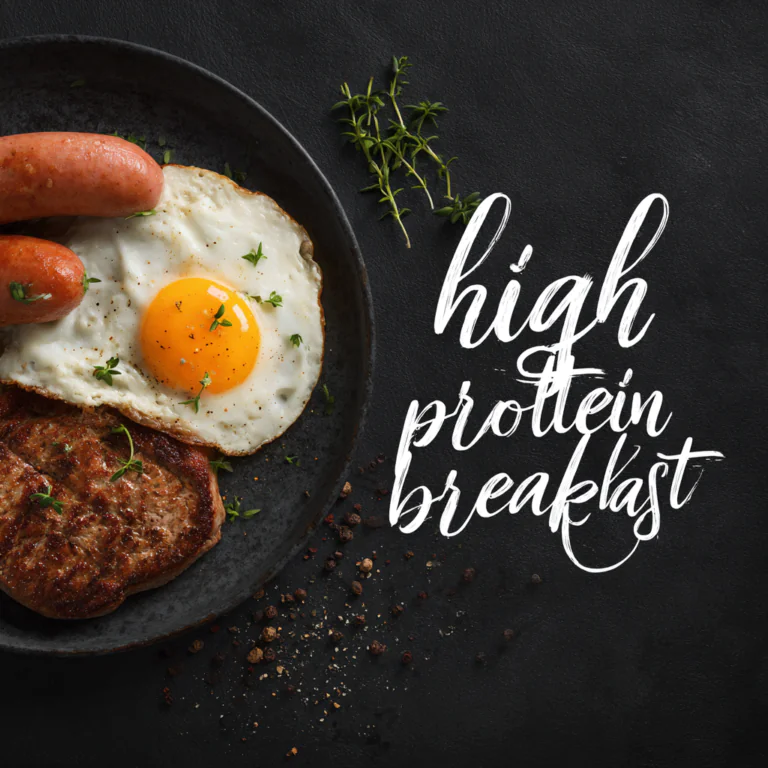 high protein breakfast