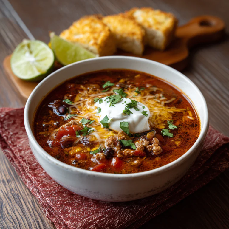 Keto Taco soup