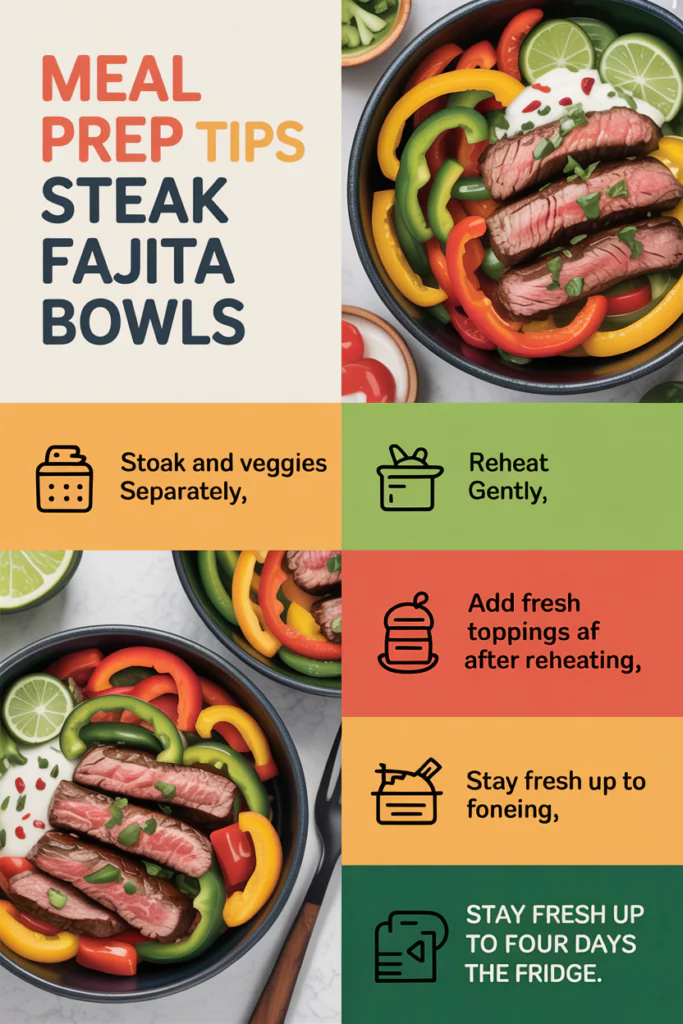 Tips for Steak Fajita Bowls