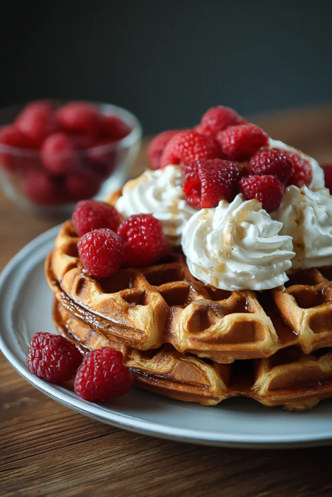 protein waffles healthy breakfast
