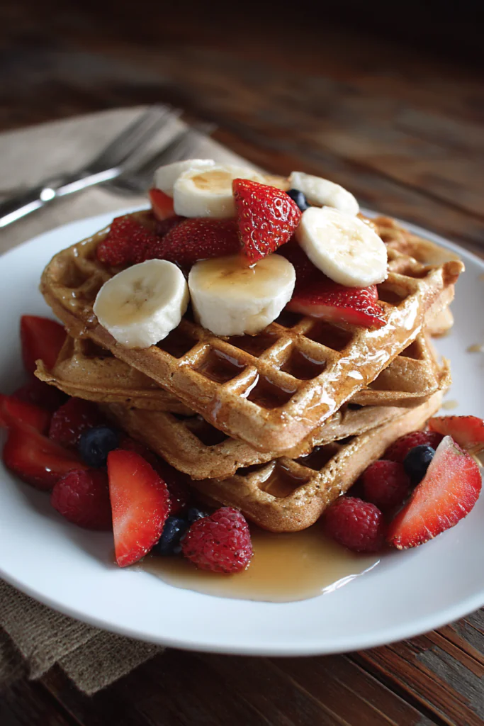 recipe of protein waffle step by step