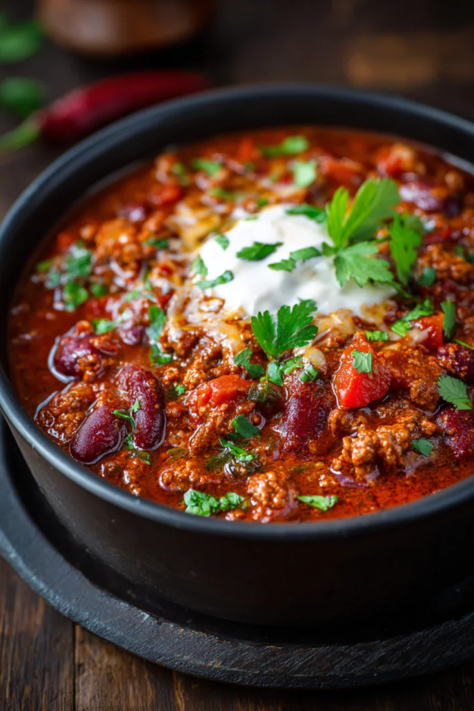 high fat low carb chili